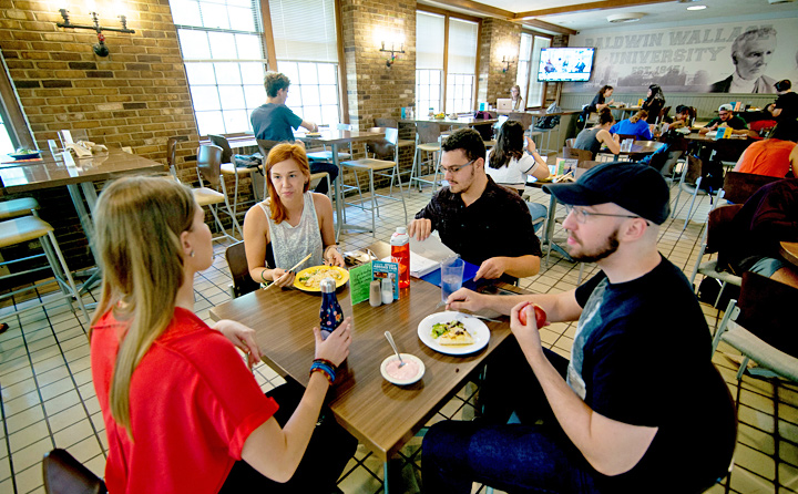 Image of Students in Dining Area